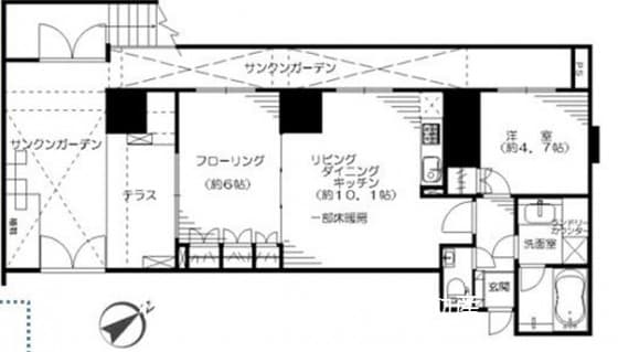 港区　区分マンション